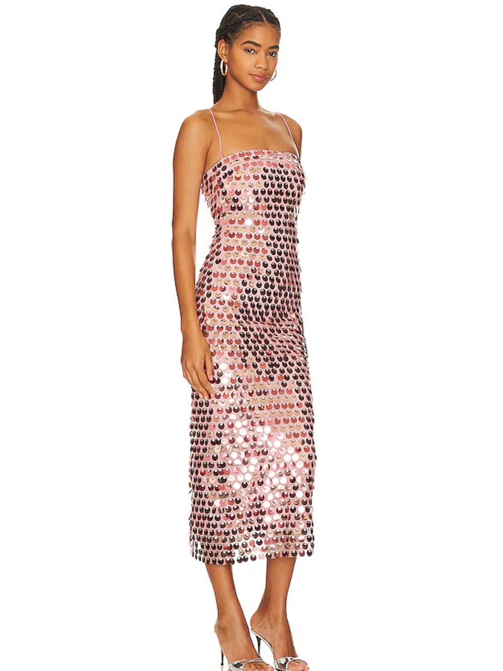 The New Arrivals by Ilkyaz Ozel Phoenix Sequin Maxi Dress